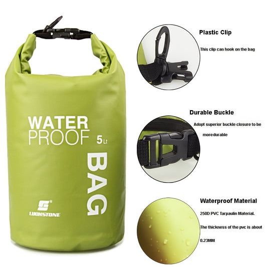 Borse Impermeabili di Alta Qualità con Colori Assortiti per Kayak, Nautica, Campeggio e Pesca